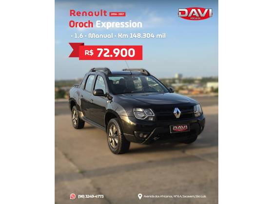 RENAULT DUSTER OROCH 1.6 16V FLEX EXPRESSION 4P MANUAL